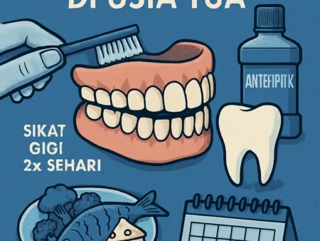 Cara Mempertahankan Kesehatan Gigi di Usia Tua
