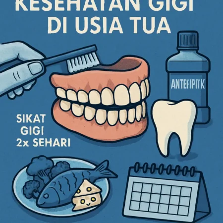 Cara Mempertahankan Kesehatan Gigi di Usia Tua